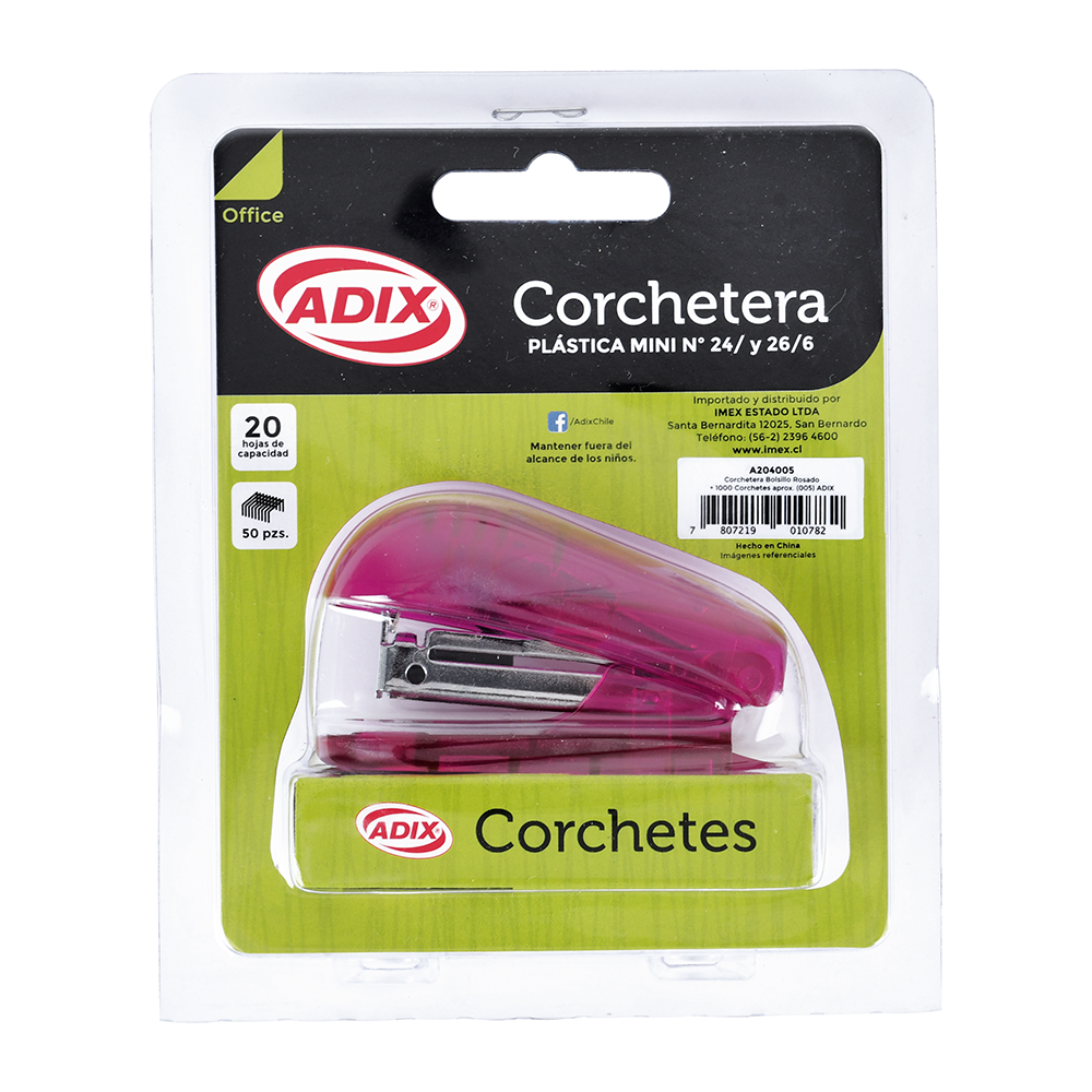 Corchetera de Bolsillo + Corchetes