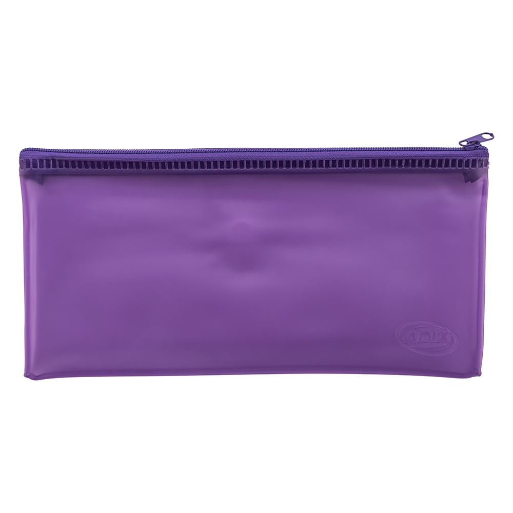 Estuche Escolar Translúcido PVC