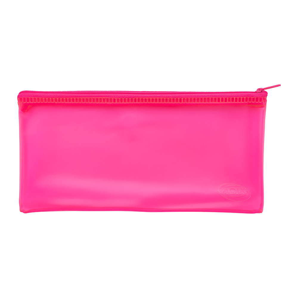 Estuche Escolar Translúcido PVC