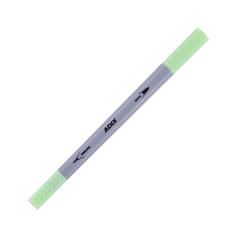 Marcadores Doble Punta Brush Pen/Fineliner 6 Colores