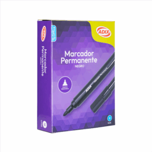 Marcador Permanente Negro