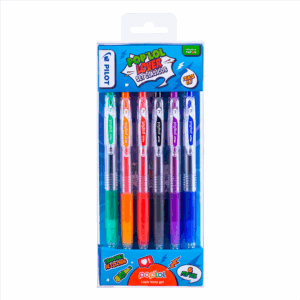 Set Lápices Gel Pop lol Clásicos 6 un.
