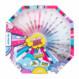 Set Lápices Gel Pop lol 0.7 16 un. Magenta Sky