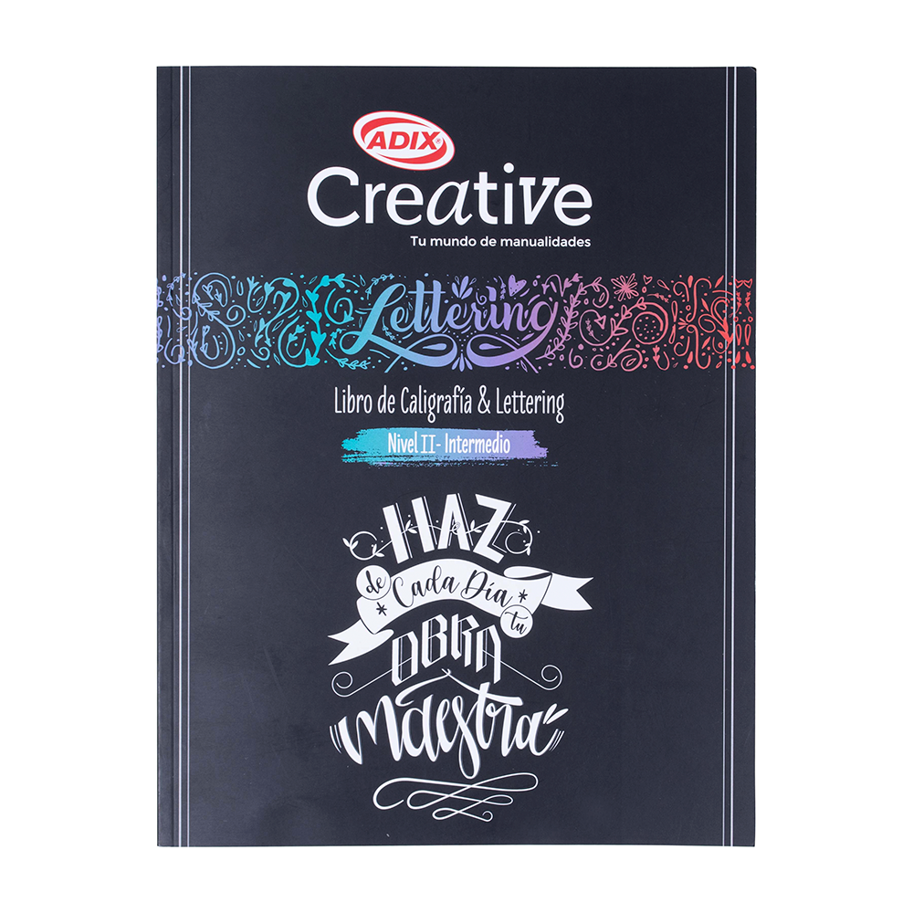 Libro para Caligrafía y Lettering nivel2 - Intermedio