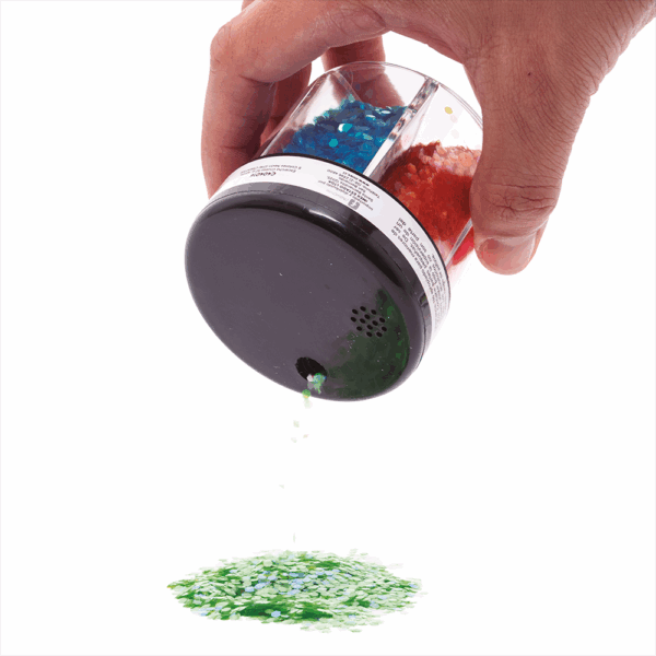 Escarcha Gruesa 50 g. 6 Colores Neón