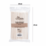 Palos de Helado Jumbo Natural 50 un.