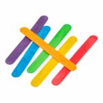 Palos de Helado Jumbo Color 50 un