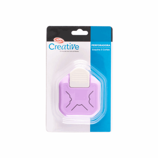 Perforadora Esquina Diseños 3 en 1