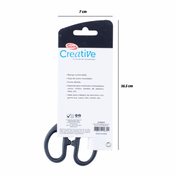 Tijera para Manualidades 15,5 cm.