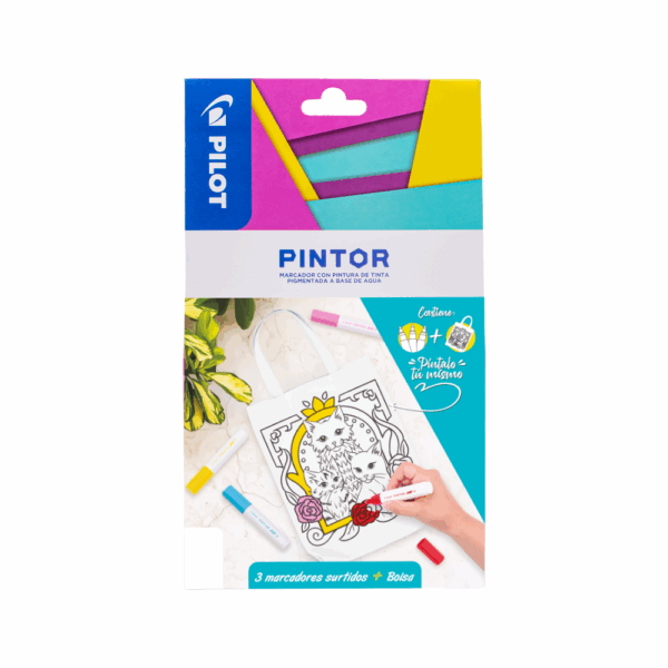 Bolsa Gatitos + 3 Pintor