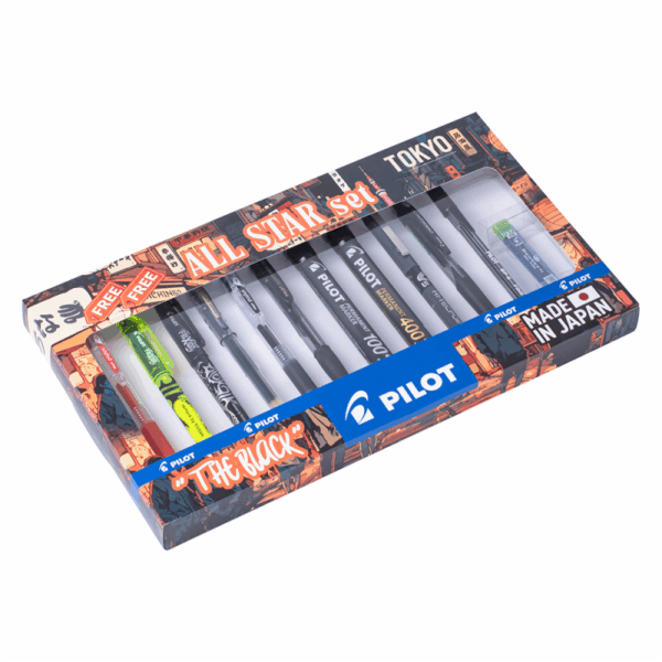 Set Lápices All Star The Black 10u