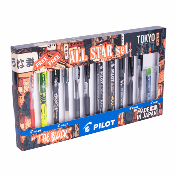 Set Lápices All Star The Black 10u