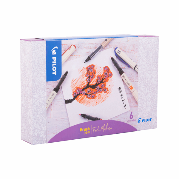 Set Brush Pen Fude Makase Extra Fino