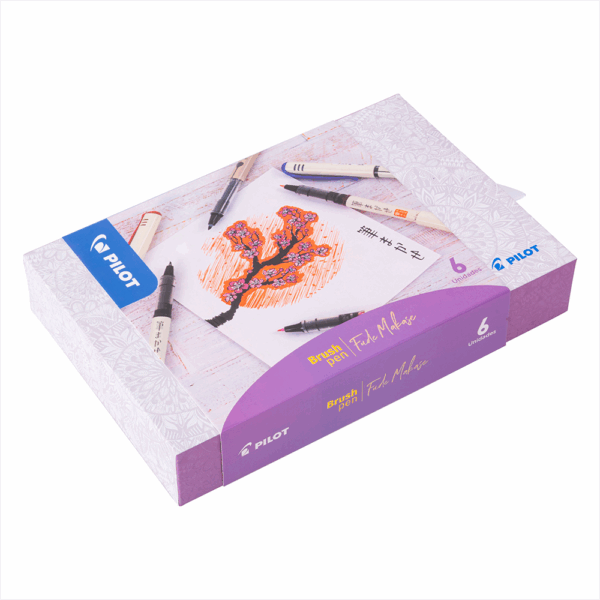 Set Brush Pen Fude Makase Extra Fino