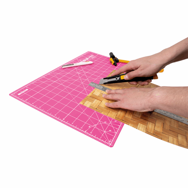 Plancha Salvacortes 45 x 30 cm. Color Rosa