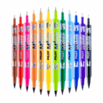 Set Marcadores Doble Punta 12 un.