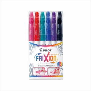 Set Marcadores Frixion Colors 6 un.