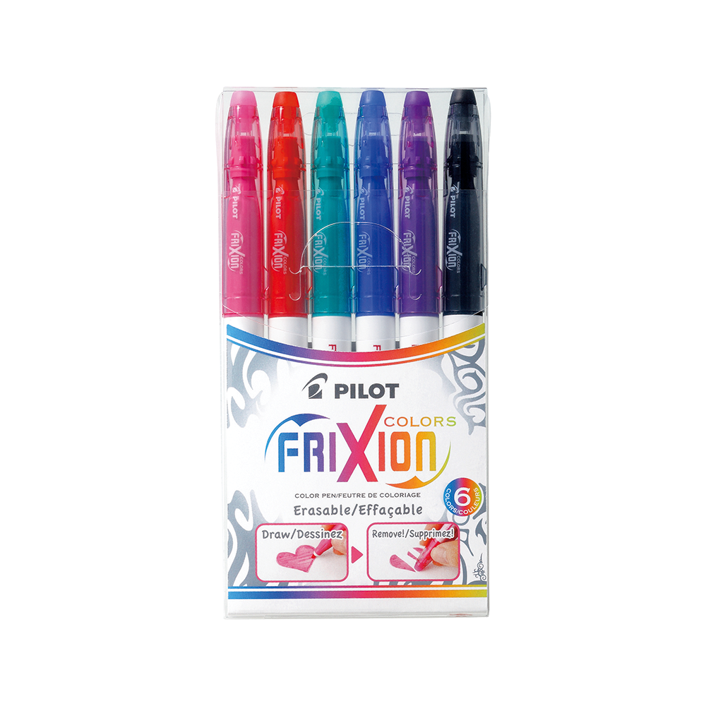 Set Marcadores Frixion Colors 6 un. PILOT - Insumos Arcadia