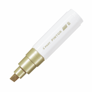 Marcador Pintor Biselado - Dorado