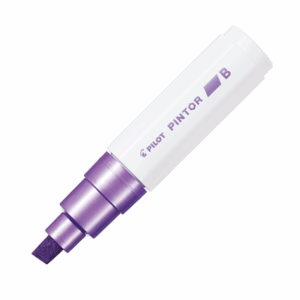 Marcador Pintor Biselado - Violeta Metálico