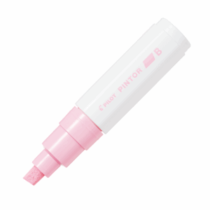 Marcador Pintor Biselado - Rosado Pastel