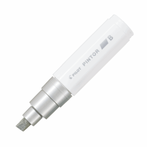 Marcador Pintor Biselado - Plateado