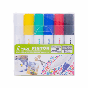 Set Pintor Clásicos Punta Media 6 un.