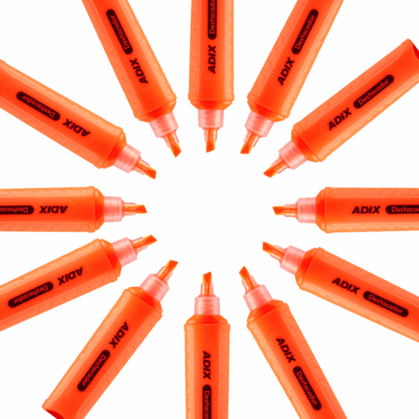 Destacador Anaranjado ADIX