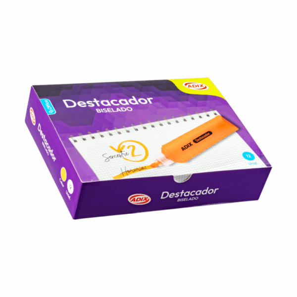 Destacador Anaranjado ADIX