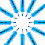 Destacador Azul ADIX