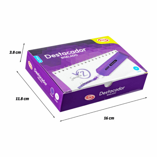 Destacador Morado ADIX