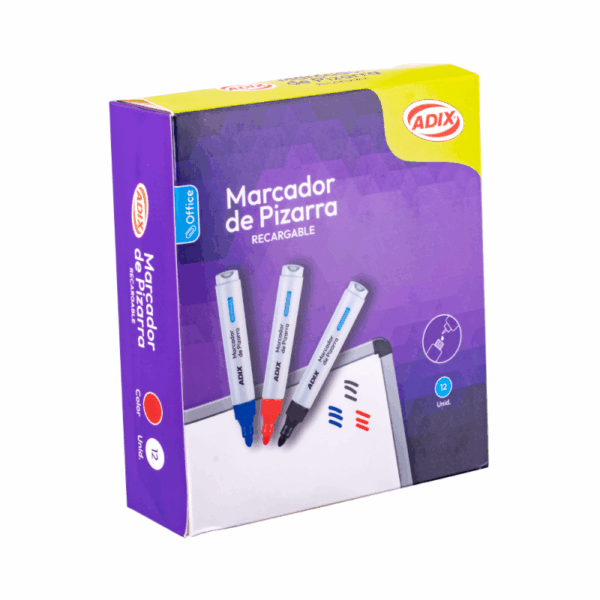 Marcador Pizarra Rojo ADIX