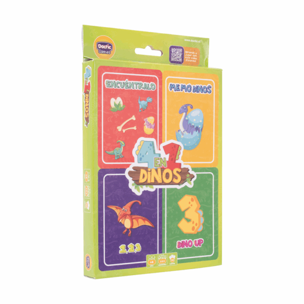 Juego de cartas de dinosaurios