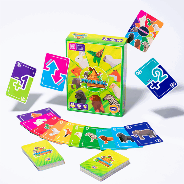 Piranimal, juego de cartas - Juego de mesa