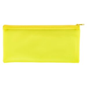 inicio 19 Estuche Escolar Translúcido PVC Amarillo