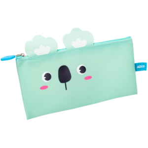 Estuche escolar Adix PVC turquesa
