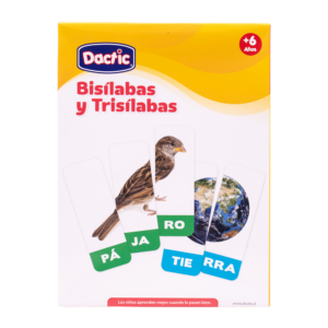 Láminas de Bisílabas y Trisílabas